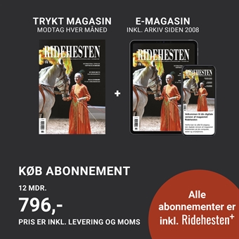 Ridehesten magasin - 1 år